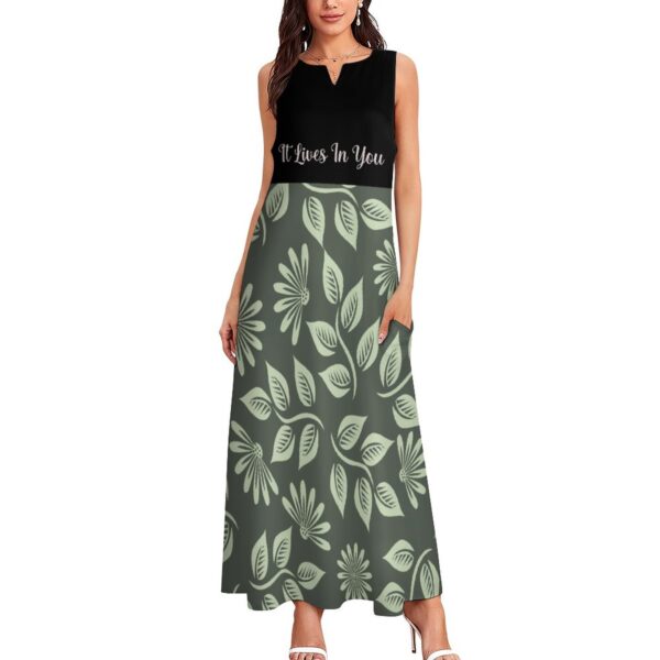 Product Title:
“It Lives In You” Botanical Maxi Dress – Miss Liz Step into the season with grace and purpose in the “It Lives In You” Botanical Maxi Dress - Image 3
