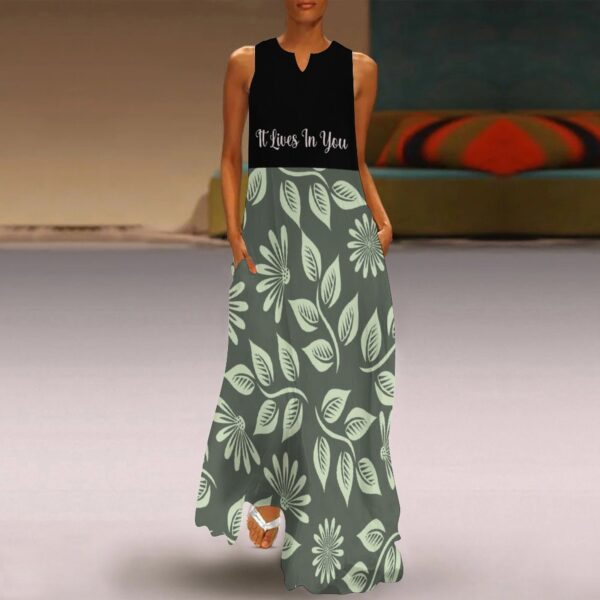 Product Title:
“It Lives In You” Botanical Maxi Dress – Miss Liz Step into the season with grace and purpose in the “It Lives In You” Botanical Maxi Dress - Image 2