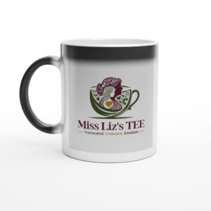 Magical Color-Reveal Mug – Miss Liz's Tee Logo & Inner Journey Design