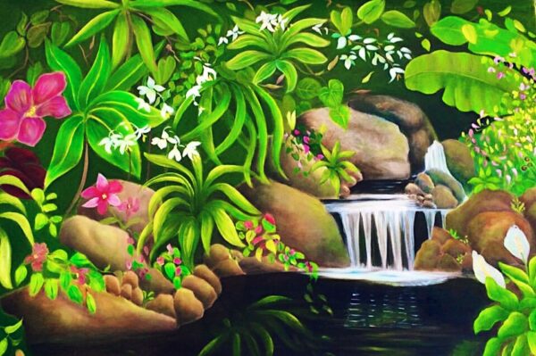 HAWAII WATERFALL (Multiple sizes available) - Image 2