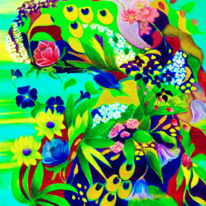 The Dance Of Nature (22X32”, OIL)