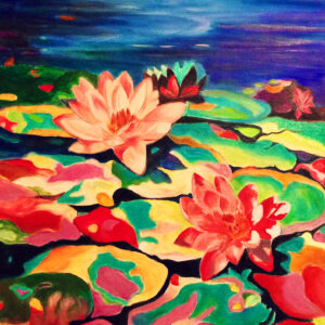 LOTUSES (20X16"OIL)