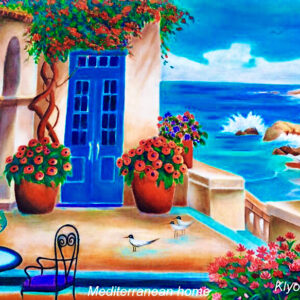 By The Sea (32X44”, Oil)