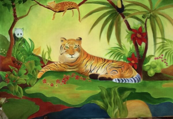 PEACEFUL TIGER