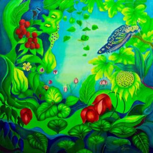 Exuberance of Nature (40X30”, Oil)