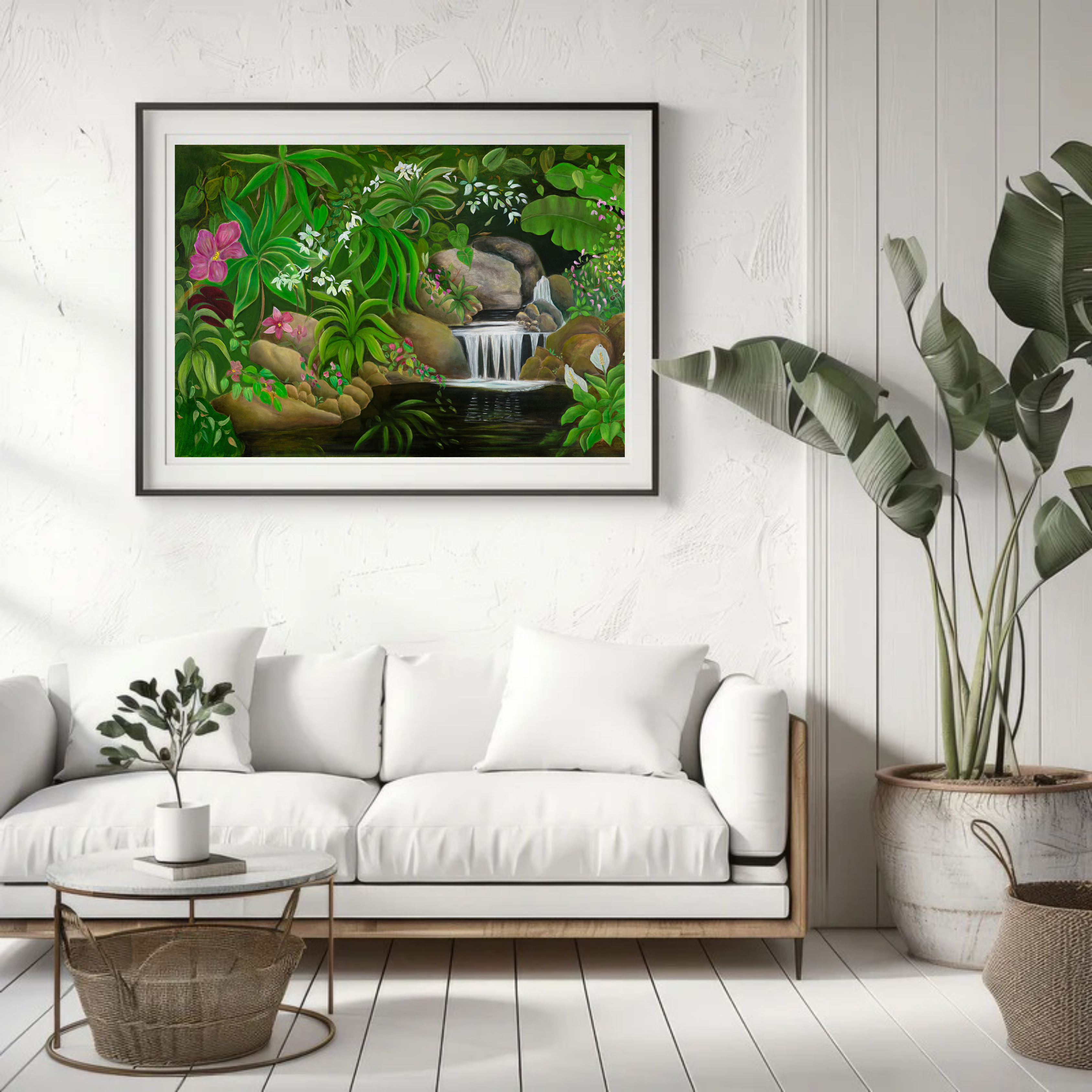 HAWAII WATERFALL (Multiple sizes available)