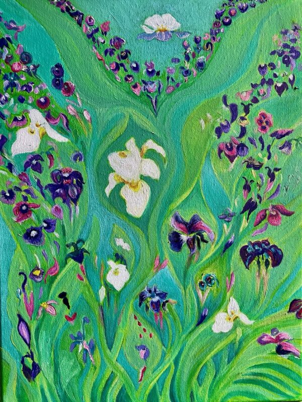 IRISES (12X14" PRINT)