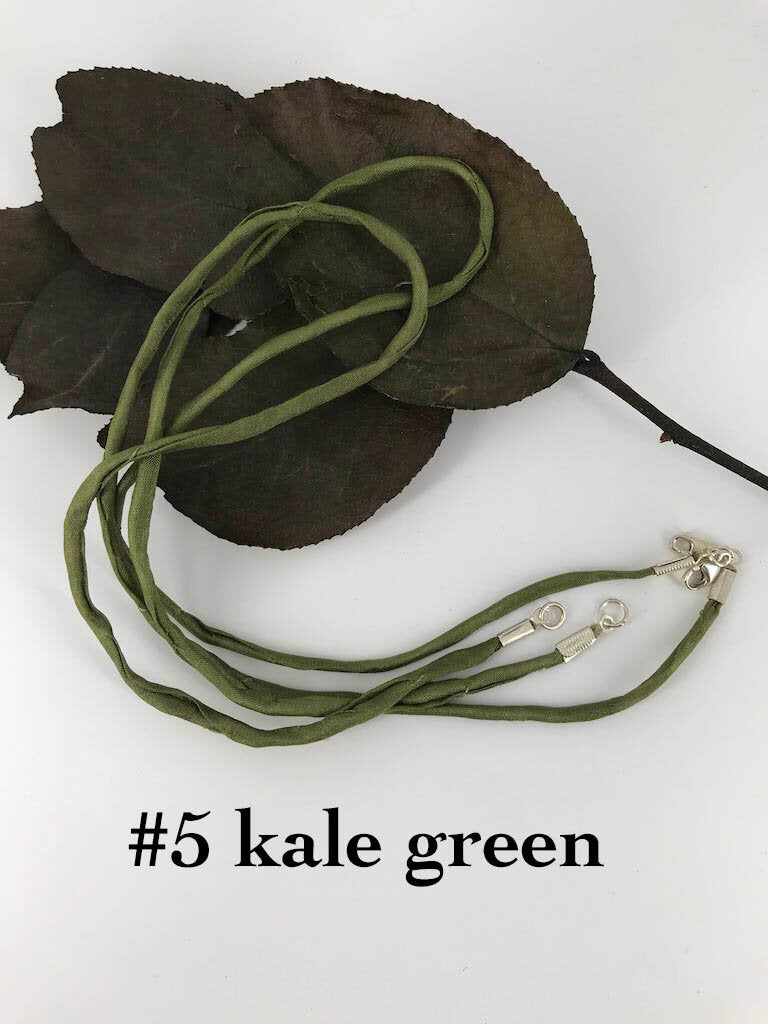 Landscape Hues Silk Necklace Cords