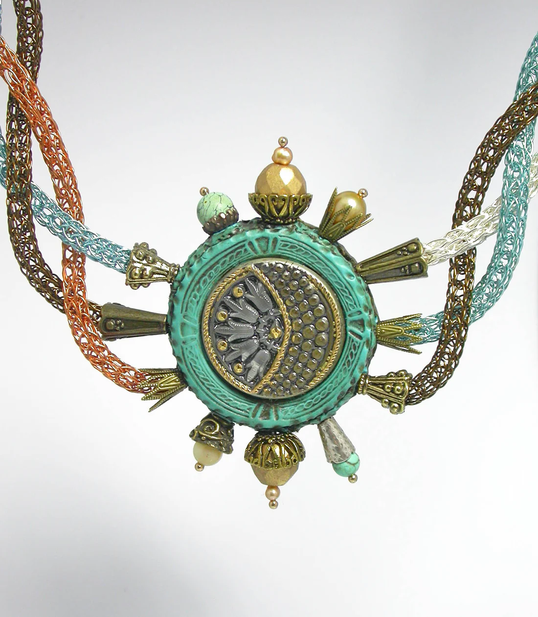 Ezekiel's Wheel of Wonder Necklace