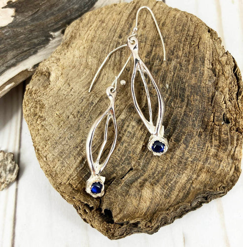 Blueberry Branch Necklace Set