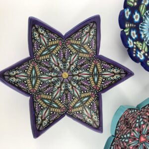 Colorful One-of-a-Kind Trinket Dishes