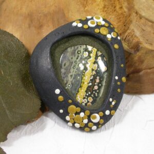 Ocean Jasper Brooch