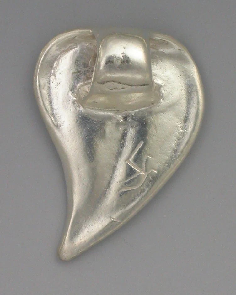 Gemstone Leaf Necklace on REAL SILK