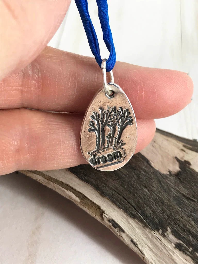 Dream on! Silver Necklace