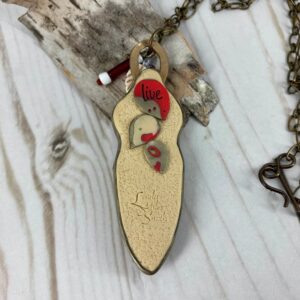 Figure Full of Love Necklace