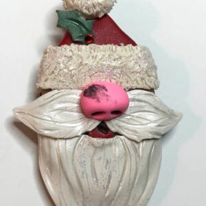 HO HO HO It's Santa! Handmade Brooch Lapel Pin
