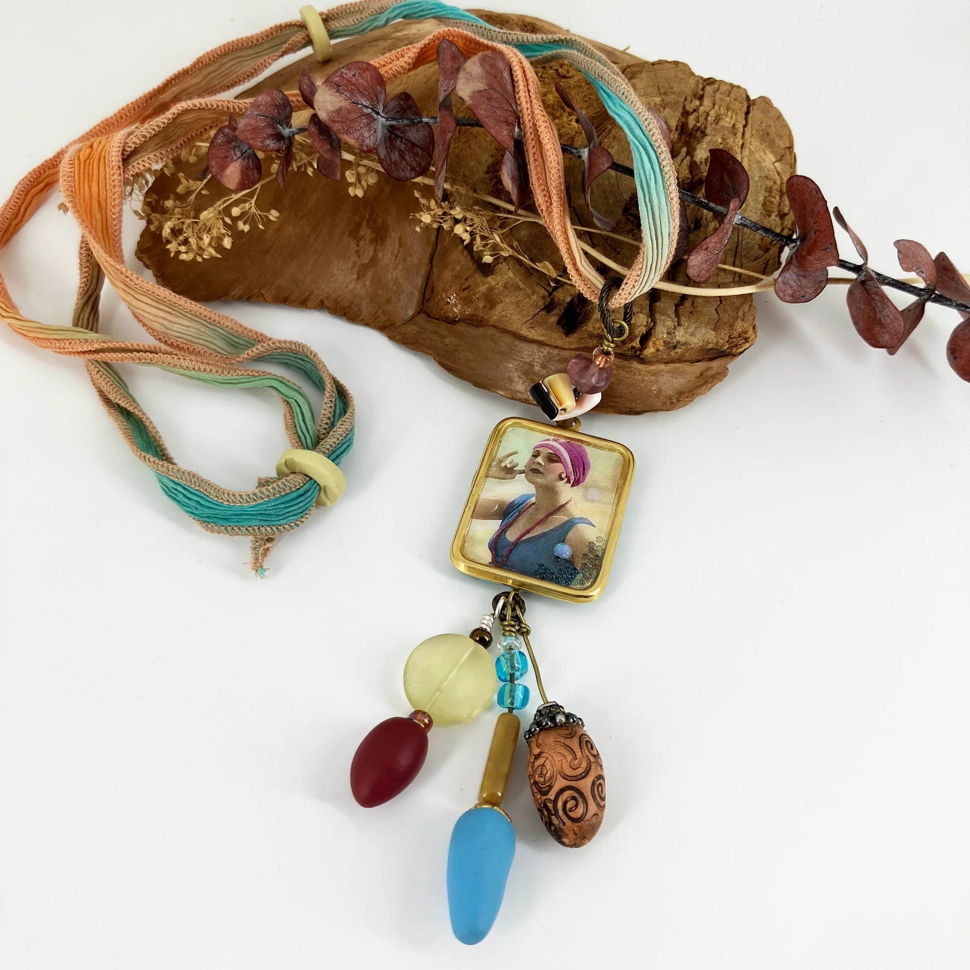 Sun, Sand, Sea with Me Necklace