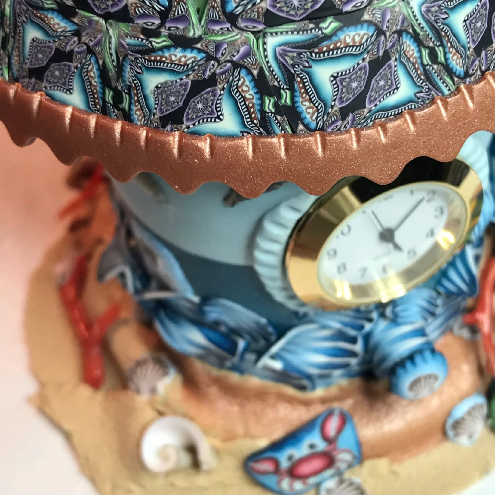 Time to Dream Seashore Clock