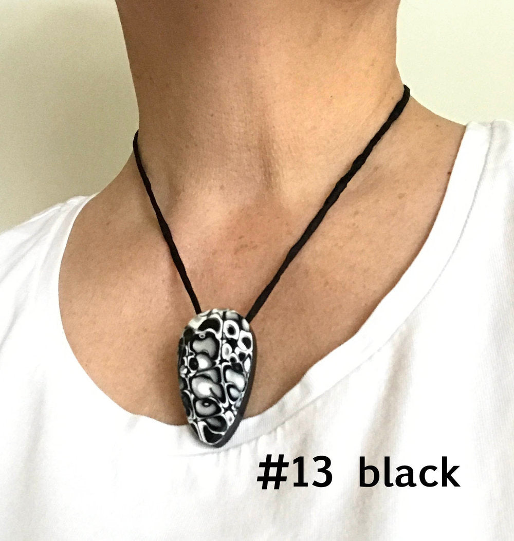 Basic Black Silk Necklace Cords