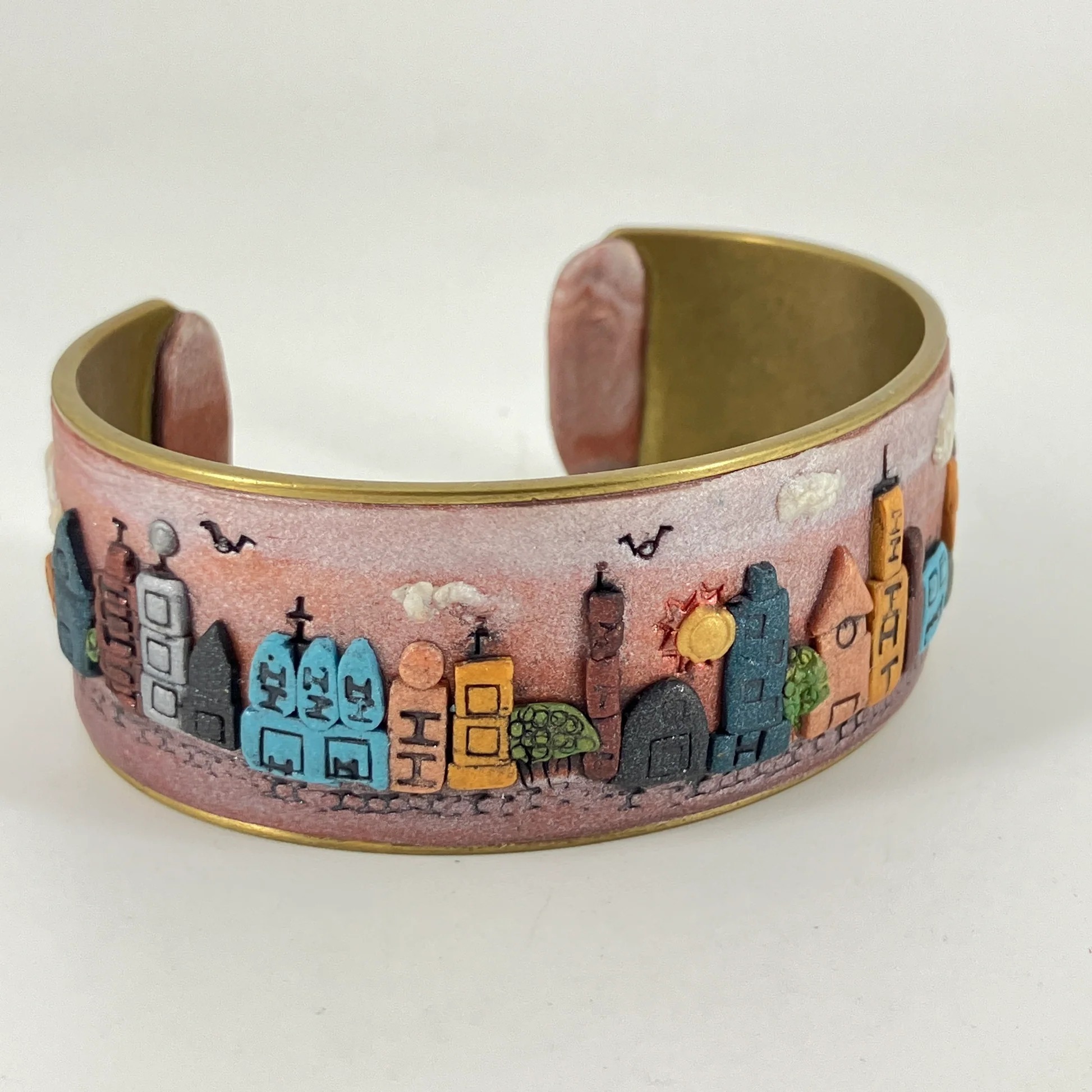 City Landscapes cuff bracelt