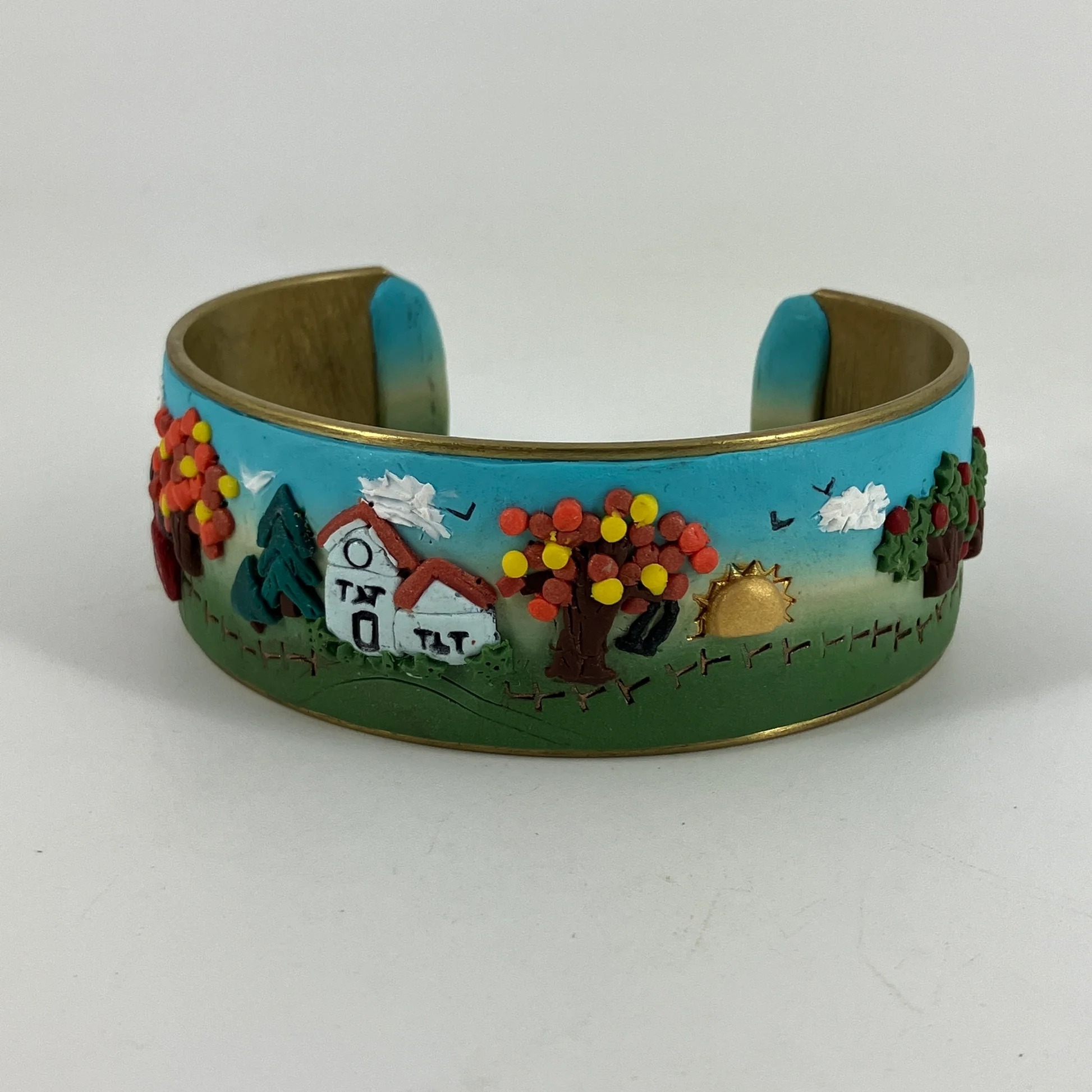 Autumn Homestead Cuff Bracelet