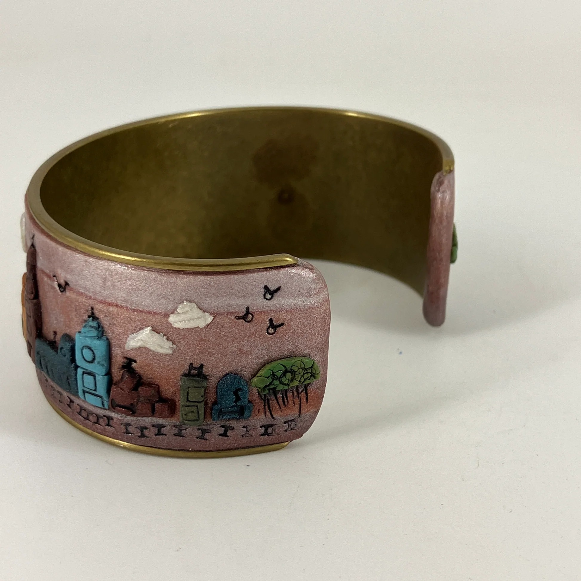City Landscapes cuff bracelt