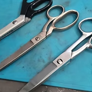 Scissor sharpening