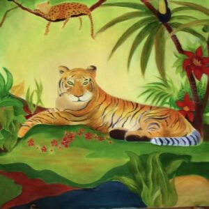 PEACEFUL TIGER