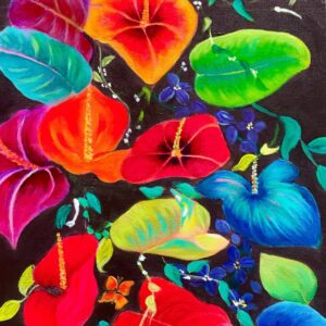 Dancing Arthruriums (Multiple sizes available)