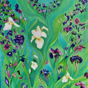IRISES (12X14″ PRINT)