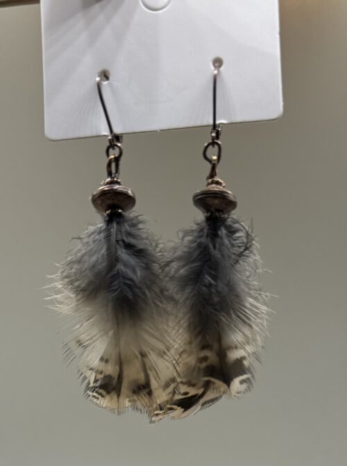 Feather earrings - Image 2