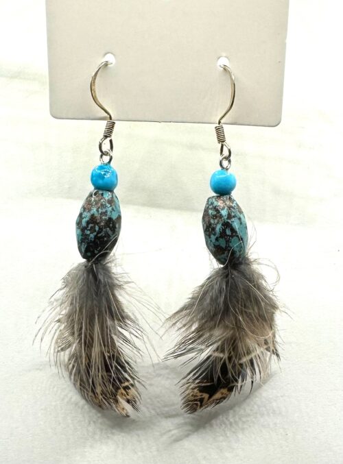 Feather earrings - Image 5