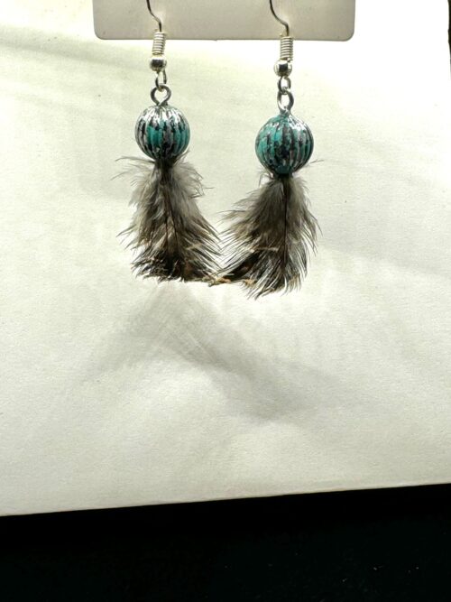 Feather earrings - Image 8